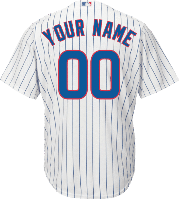 Chicago Cubs Replica Personalized Youth Home Jersey - Image 2
