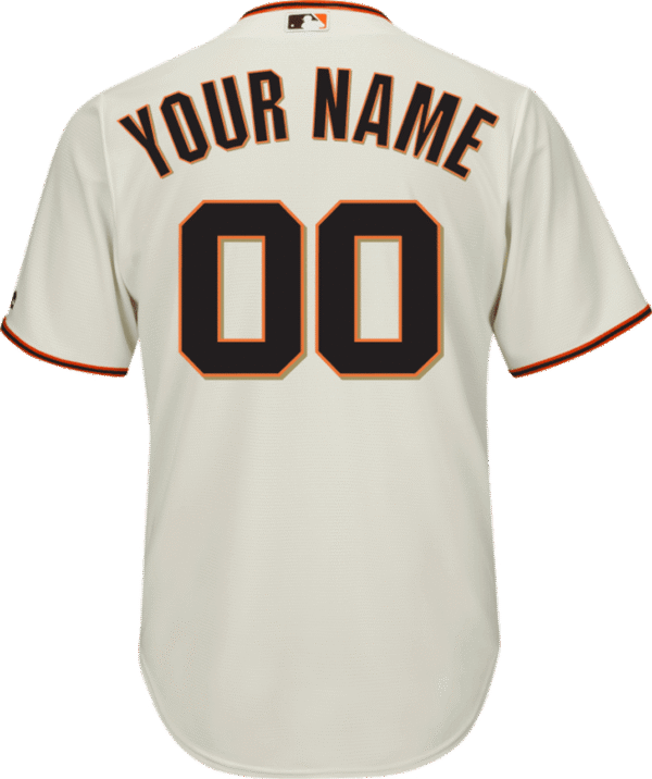 San Francisco Giants Replica Personalized Home Jersey - Image 2