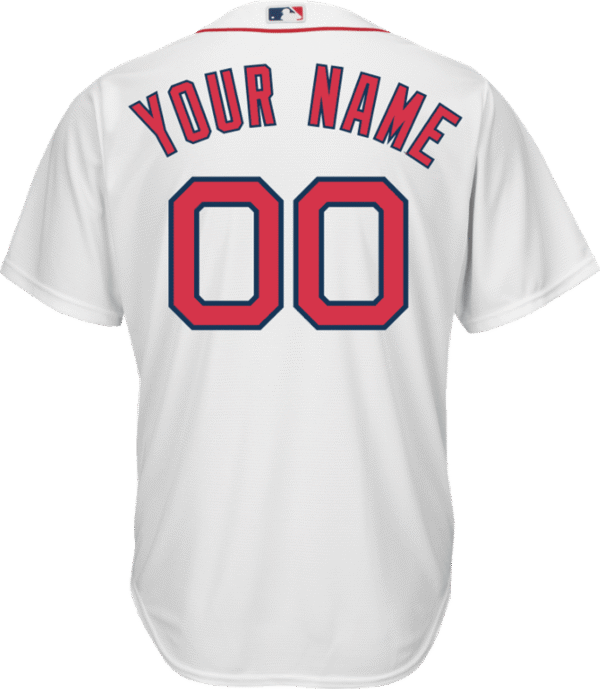 Boston Red Sox Replica Personalized Home Jersey - Image 3