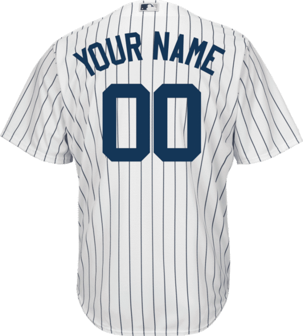 NY Yankees Replica Personalized Home Jersey - Image 3