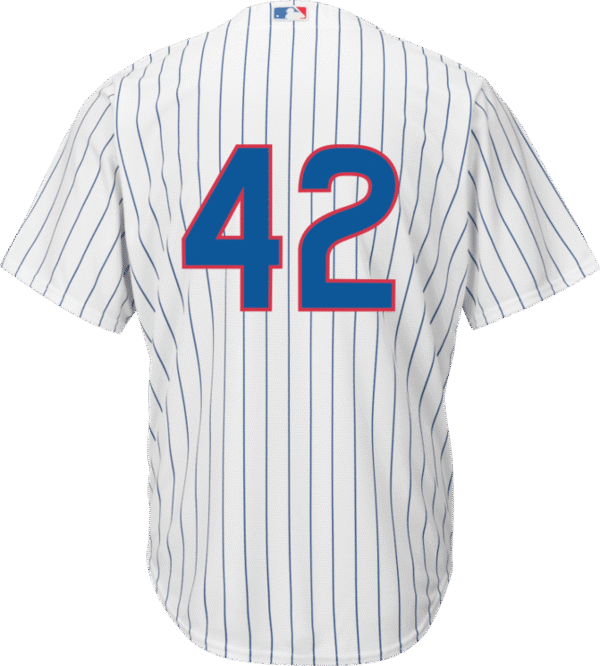 Jackie Robinson Day 42 Jersey - Chicago Cubs Replica Adult Home Jersey
