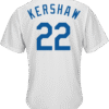 Clayton Kershaw LA Dodgers Replica Youth Home Jersey