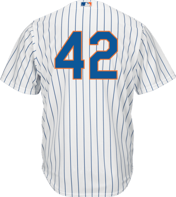 Jackie Robinson Day 42 Youth Jersey - NY Mets Replica Kids Home Jersey
