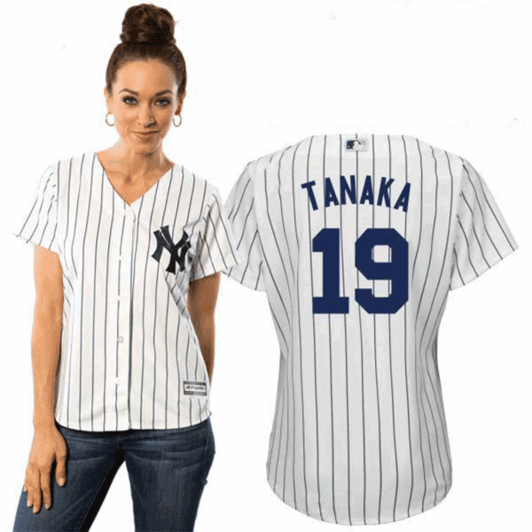 Masahiro Tanaka NY Yankees Replica Ladies Home Jersey