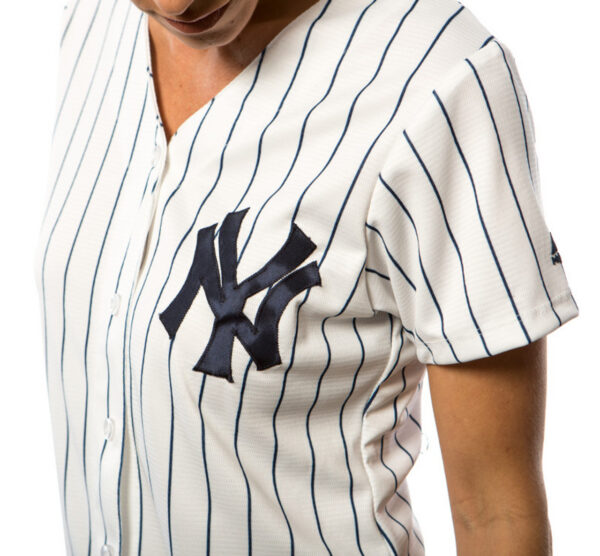 NY Yankees Replica Personalized Ladies Home Jersey - Image 4