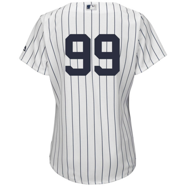 Aaron Judge No Name Ladies Jersey - NY Yankees Replica Womens Number Only  Home Jersey - Image 2