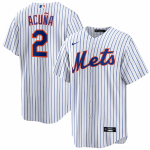 Luisangel Acuna Youth Jersey - NY Mets Replica Kids Home Jersey