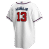Ronald Acuna Jr. Youth Jersey - Atlanta Braves Replica Kids Home Jersey