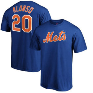 Pete Alonso Youth T-Shirt - Blue NY Mets Kids T-Shirt
