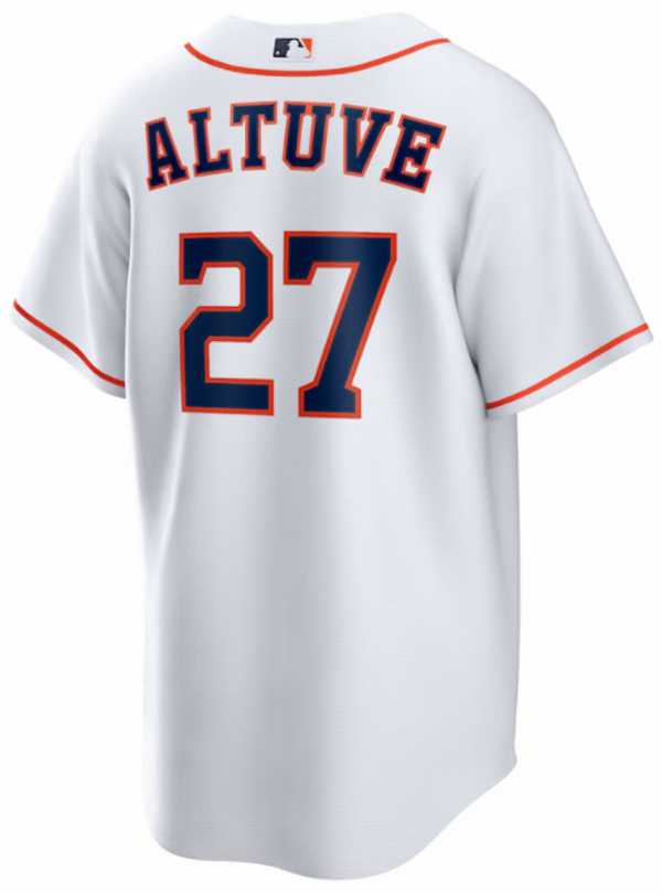 Jose Altuve Youth Jersey - Houston Astros Replica Kids Home Jersey - Image 2