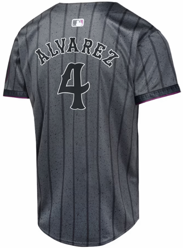 Francisco Alvarez Youth City Connect Jersey - NY Mets 2024 Limited Kids Jersey - Image 2
