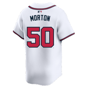 Chad Morton Youth Jersey - Atlanta Braves Replica Kids Home Jersey