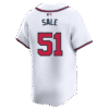 Chris Sale Jersey - Atlanta Braves Replica Adult Home Jersey