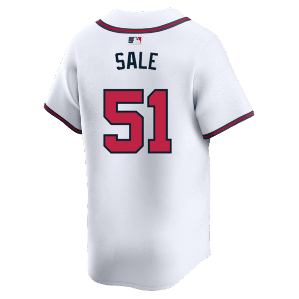 Chris Sale Jersey - Atlanta Braves Replica Adult Home Jersey