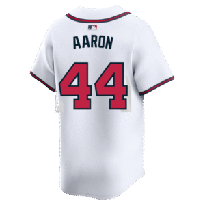 Hank Aaron Jersey - Atlanta Braves Replica Adult Home Jersey