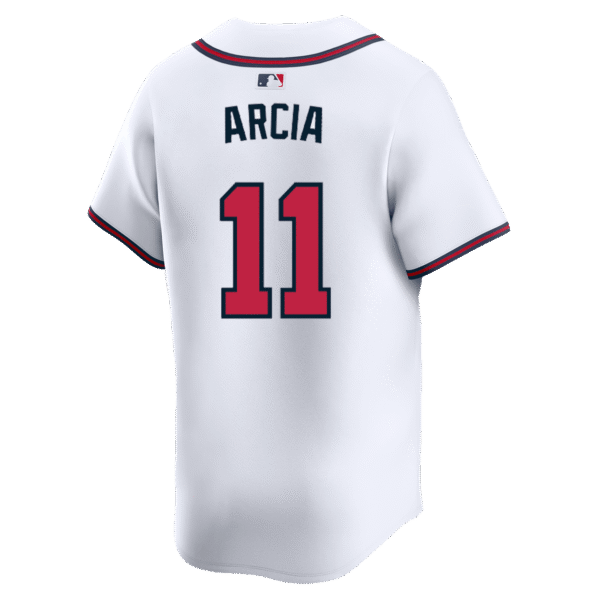 Orlando Arcia Jersey - Atlanta Braves Replica Adult Home Jersey