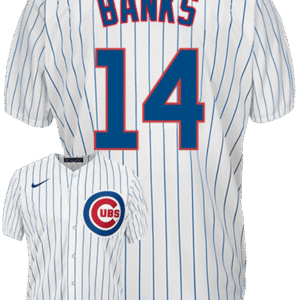 Ernie Banks Jersey - Chicago Cubs Replica Adult Home Jersey