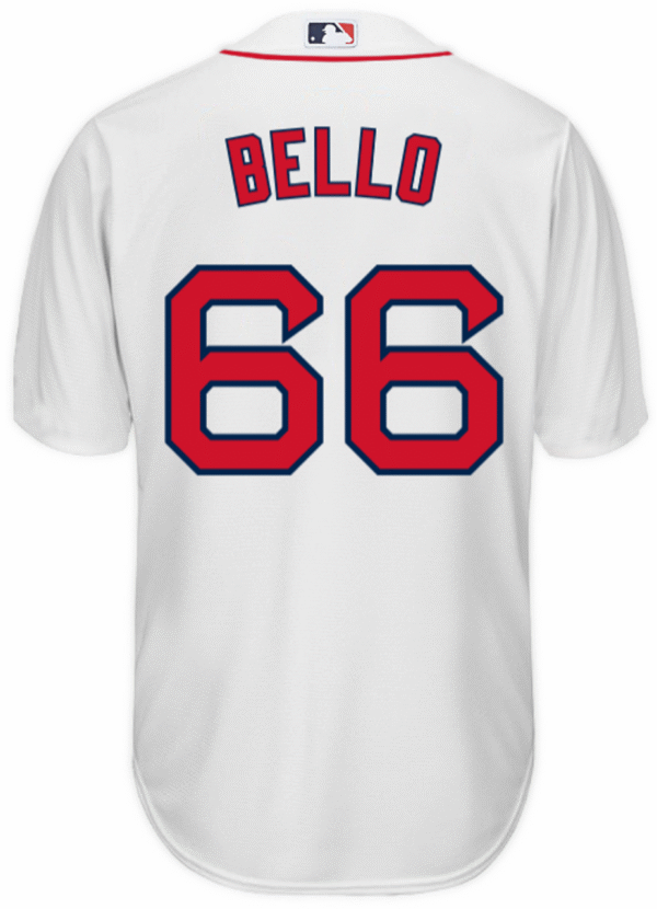 Brayan Bello Youth Jersey - Boston Red Sox Replica Kids Home Jersey - Image 2