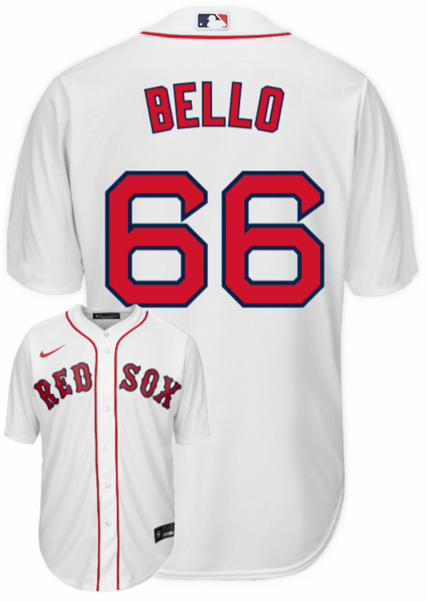 Brayan Bello Youth Jersey - Boston Red Sox Replica Kids Home Jersey