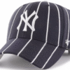 NY Yankees MVP Adjustable Cap - Navy Pinstripe