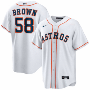 Hunter Brown Jersey - Houston Astros Replica Adult Home Jersey
