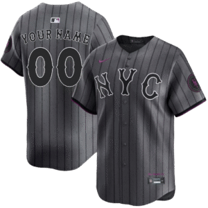 NY Mets 2024 Limited Personalized Kids City Connect Jersey