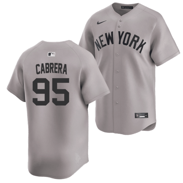 Oswaldo Cabrera Youth Road Jersey - Limited Kids Away Jersey