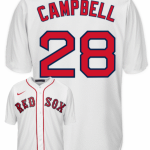 Kristian Campbell Youth Jersey - Boston Red Sox Replica Kids Home Jersey