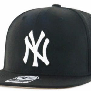 NY Yankees Captain Snapback Cap - Black