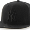 NY Yankees Captain Snapback Cap - Double Black
