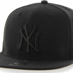 NY Yankees Captain Snapback Cap - Double Black