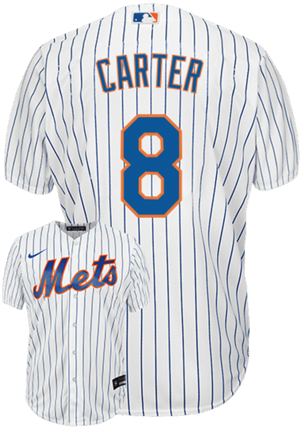 Gary Carter Youth Jersey - NY Mets Replica Kids Home Jersey