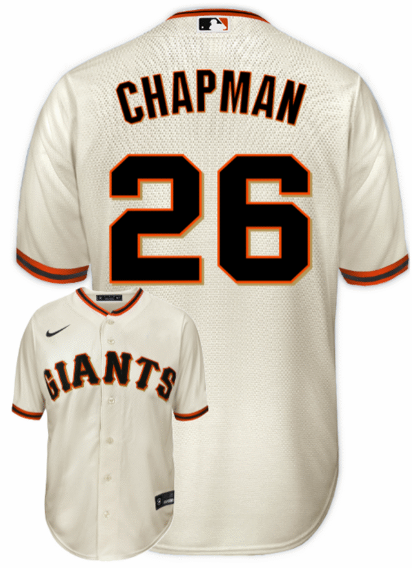 Matt Chapman Youth Jersey - SF Giants Replica Kids Home Jersey