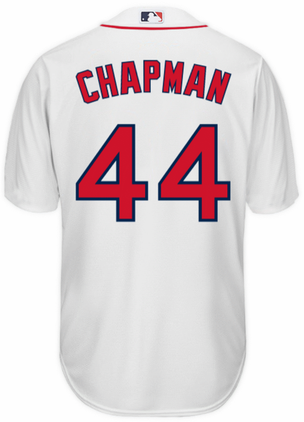 Aroldis Chapman Jersey - Boston Red Sox Replica Adult Home Jersey - Image 2