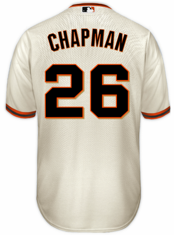 Matt Chapman Youth Jersey - SF Giants Replica Kids Home Jersey - Image 2