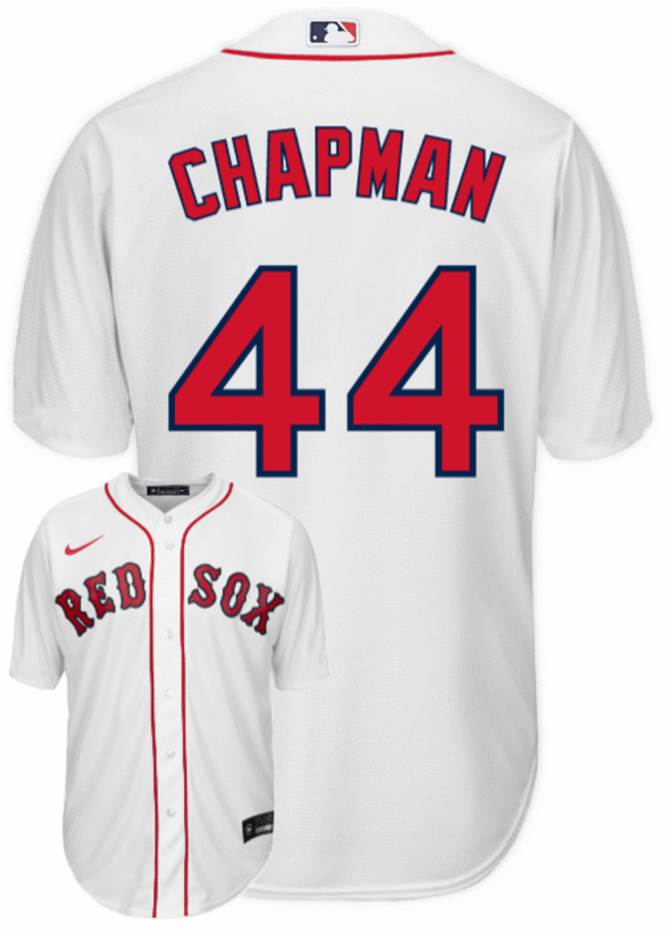 Aroldis Chapman Jersey - Boston Red Sox Replica Adult Home Jersey