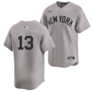 Jazz Chisholm Jr. No Name Road Jersey - NY Yankees Number Only Limited Adult Road Jersey
