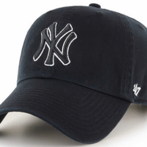 NY Yankees Clean Up Adjustable Cap - Black Ice Dad Hat