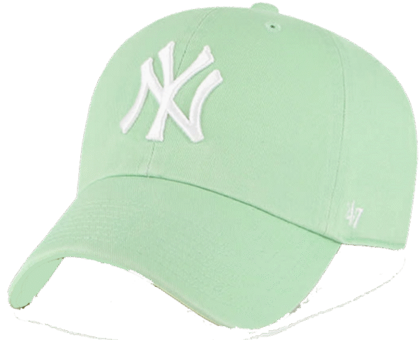 NY Yankees Clean Up Adjustable Cap - Mint Dad Hat