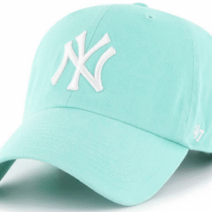 NY Yankees Clean Up Adjustable Cap - Aqua Dad Hat