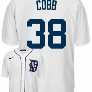 Alex Cobb Youth Jersey - Detroit Tigers Replica Kids Home Jersey