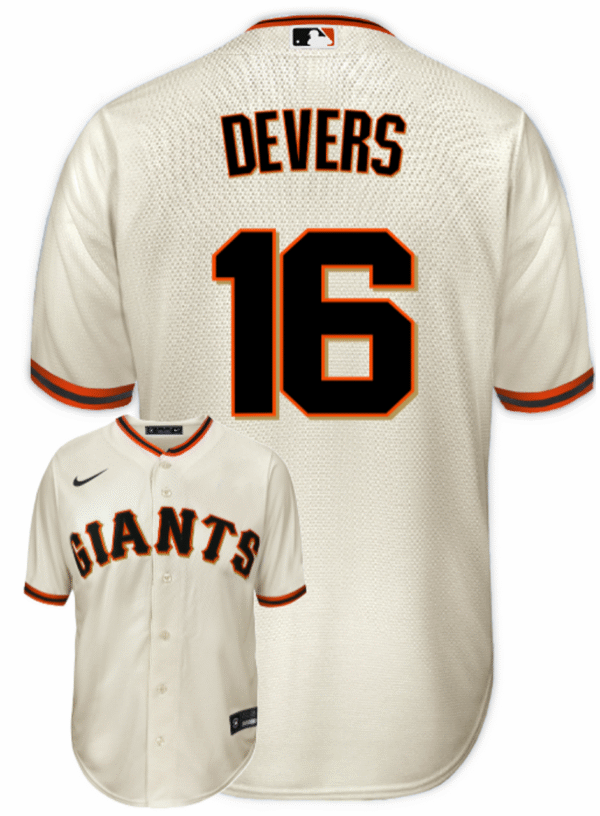 Rafael Devers Jersey - San Francisco Giants Replica Adult Home Jersey