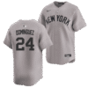 Jasson Dominguez Youth Road Jersey - Limited Kids Away Jersey