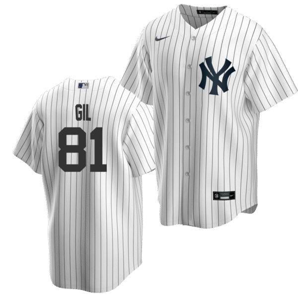 Luis Gil Jersey - NY Yankees Replica Adult Home Jersey