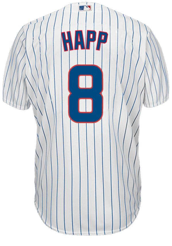 Ian Happ Jersey - Chicago Cubs Replica Adult Home Jersey
