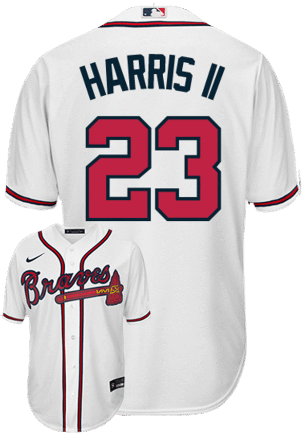 Michael Harris II Jersey - Atlanta Braves Replica Adult Home Jersey