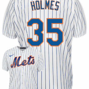 Clay Holmes Youth Jersey - NY Mets Replica Kids Home Jersey