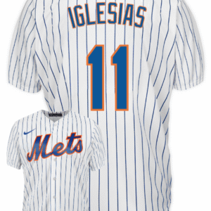Jose Iglesias Youth Jersey - NY Mets Replica Kids Home Jersey