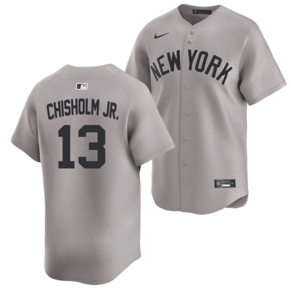 Jazz Chisholm Jr. Jersey - NY Yankees Limited Adult Road Jersey