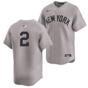 Derek Jeter No Name Road Jersey - Yankees Limited Road Number Only Jersey